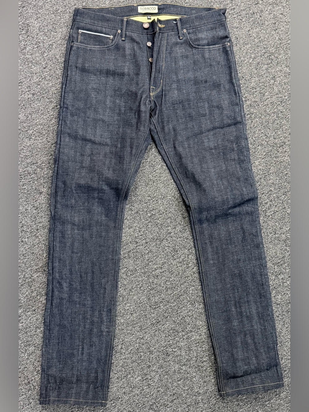 Men's Straight Jeans in Dark Indigo